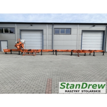 Trak taśmowy Wood-Mizer LT 70 z hydrauliką i korowarką 13m