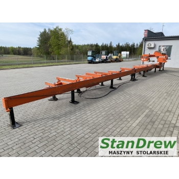 Trak taśmowy Wood-Mizer LT 70 z hydrauliką i korowarką 13m