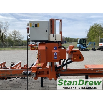 Trak taśmowy Wood-Mizer LT 70 z hydrauliką i korowarką 13m