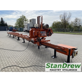 Trak taśmowy Wood-Mizer LT 70 z hydrauliką i korowarką 13m