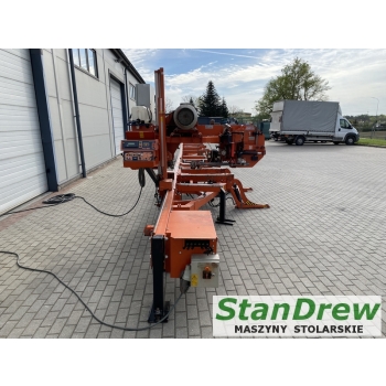 Trak taśmowy Wood-Mizer LT 70 z hydrauliką i korowarką 13m