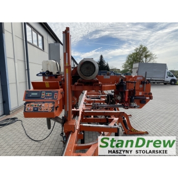 Trak taśmowy Wood-Mizer LT 70 z hydrauliką i korowarką 13m