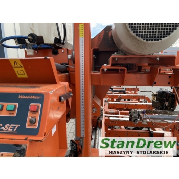 Trak taśmowy Wood-Mizer LT 70 z hydrauliką i korowarką 13m