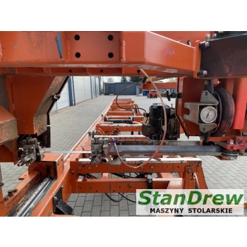 Trak taśmowy Wood-Mizer LT 70 z hydrauliką i korowarką 13m