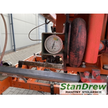 Trak taśmowy Wood-Mizer LT 70 z hydrauliką i korowarką 13m