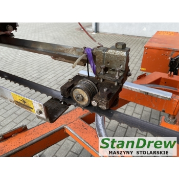Trak taśmowy Wood-Mizer LT 70 z hydrauliką i korowarką 13m