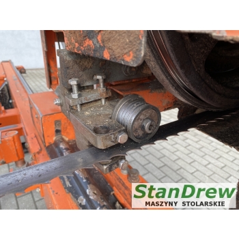 Trak taśmowy Wood-Mizer LT 70 z hydrauliką i korowarką 13m