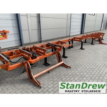 Trak taśmowy Wood-Mizer LT 70 z hydrauliką i korowarką 13m