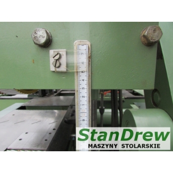 Strugarka czterostronna LEDINEK 400 4V do bala 400/265 z rozsztaplowaniem
