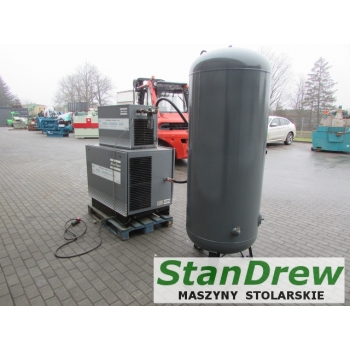 Sprężarka Atlas Copco GA 11 z osuszaczem, 900l