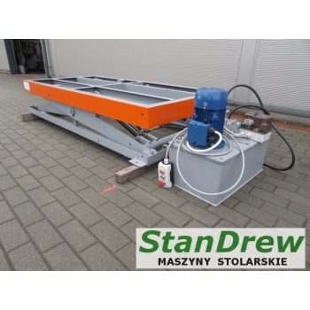 Stół nożycowy hydrauliczny podnoszący, podnośnik VEB