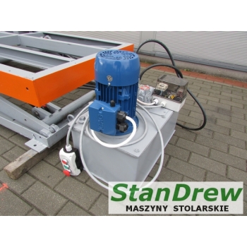 Stół nożycowy hydrauliczny podnoszący, podnośnik VEB