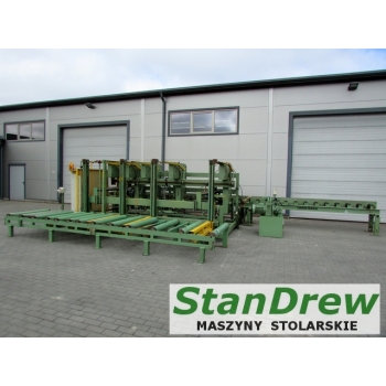 Strugarka Weinig Hydromat H22B z System podawania i odbioru sztaplowania