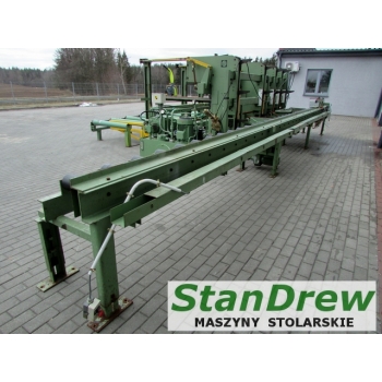 Strugarka Weinig Hydromat H22B z System podawania i odbioru sztaplowania