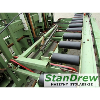 Strugarka Weinig Hydromat H22B z System podawania i odbioru sztaplowania