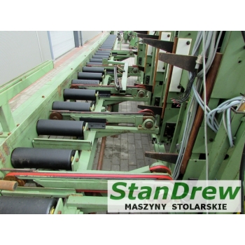 Strugarka Weinig Hydromat H22B z System podawania i odbioru sztaplowania
