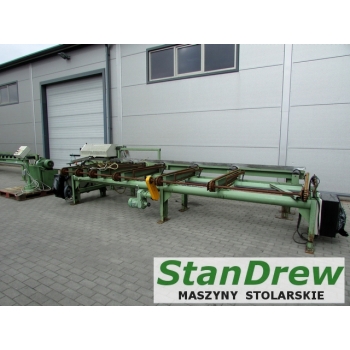 Strugarka Weinig Hydromat H22B z System podawania i odbioru sztaplowania