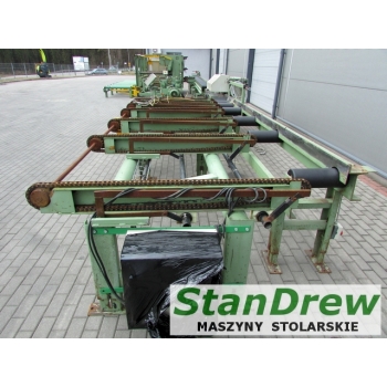 Strugarka Weinig Hydromat H22B z System podawania i odbioru sztaplowania