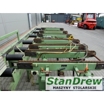 Strugarka Weinig Hydromat H22B z System podawania i odbioru sztaplowania