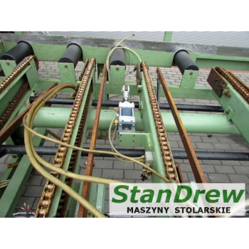 Strugarka Weinig Hydromat H22B z System podawania i odbioru sztaplowania