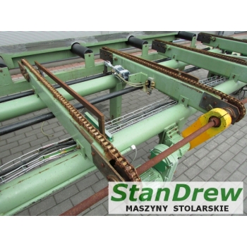 Strugarka Weinig Hydromat H22B z System podawania i odbioru sztaplowania