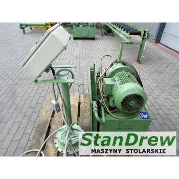 Strugarka Weinig Hydromat H22B z System podawania i odbioru sztaplowania