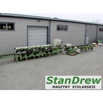 Strugarka Weinig Hydromat H22B z System podawania i odbioru sztaplowania