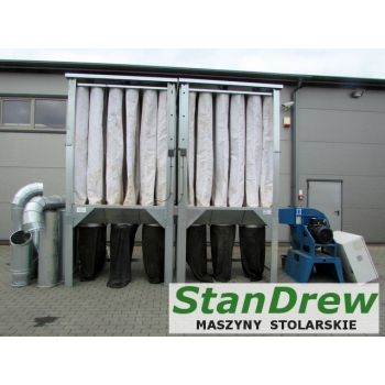 Odciąg trocin Nederman S/M/68W 15kw ATEX FALOWNIK
