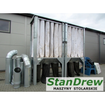 Odciąg trocin Nederman S/M/68W 15kw ATEX FALOWNIK
