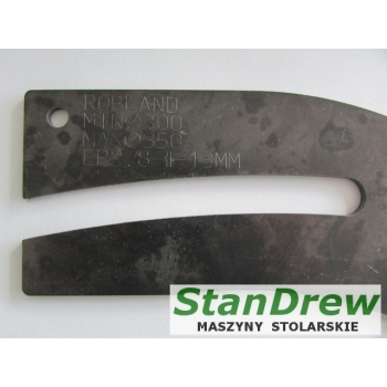 Klin do pilarki formatowej ROBLAND D=300-350 Grubość 2.8 mm
