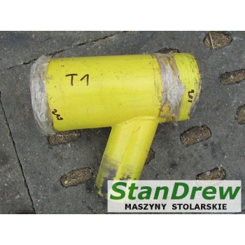Trójnik T1 1x 200 mm, 1x 210 mm i 125 mm