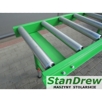 Podajnik rolkowy, stół typ RS 09 – 165 cm