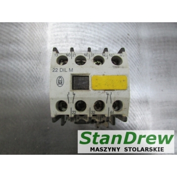 Stycznik + styk pomocniczy MOELLER DIL00M + 22DIL M 220V