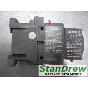 Stycznik + styk pomocniczy MOELLER DIL R40 + 40 DIL