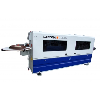 Okleiniarka Lazzoni PRO 12.6 wstępny frez i zaokrąglanie / zarabianie naroży