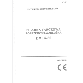 DTR piła tarczowa Rema DMLK-30
