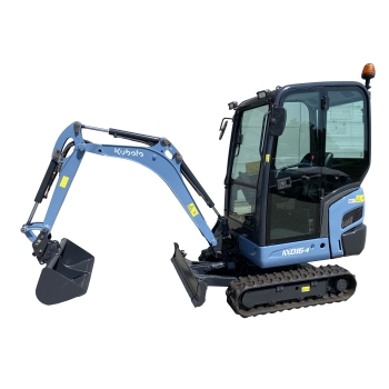 Minikoparka koparka Kubota KX016-4 nr 1 , 1115,4 mth