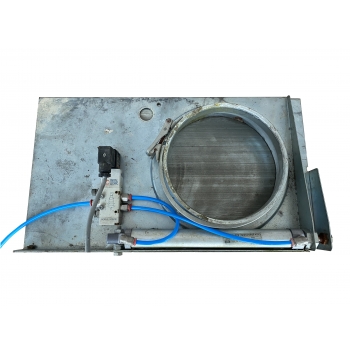 Zasuwa ocynkowana pneumatyczna fi 180 mm