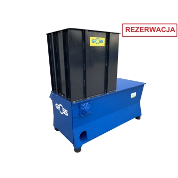 Rębak GROSS GAZ 63, WEIMA do zrębki pod pellet, brykiet, 23 nowe noże