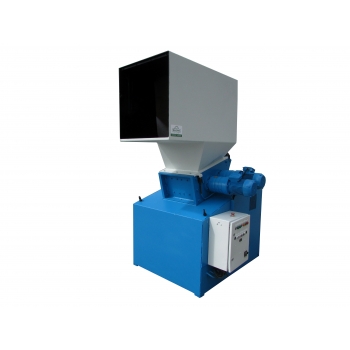Rębak do płyt, odpadów stolarskich, tworzyw sztucznych młyn, kruszarka – 2 wały