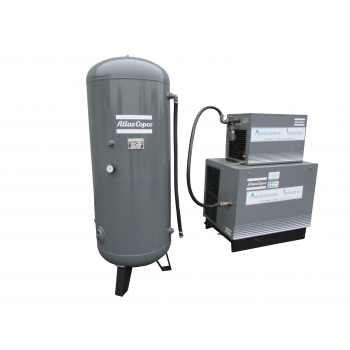 Sprężarka Atlas Copco GA 11 z osuszaczem, 900l