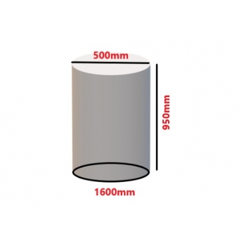 Worek tkany / płócienny fi 500 x 950 mm