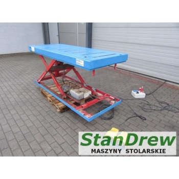 Stół nożycowy hydrauliczny podnoszący, podnośnik