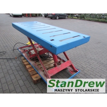 Stół nożycowy hydrauliczny podnoszący, podnośnik