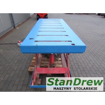 Stół nożycowy hydrauliczny podnoszący, podnośnik