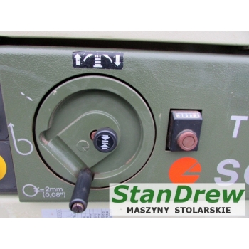 Frezarka dolnowrzecionowa SCM T130 z długim blatem