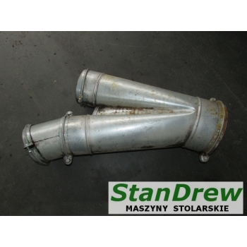Trójnik T8 1x 230 mm i 2 x 160 mm
