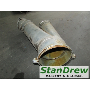 Trójnik T8 1x 230 mm i 2 x 160 mm