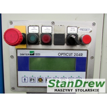 Optymalizerka GreCon Dimter OPTICUT 204 R z 3 wyrzutnikami