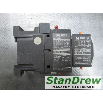 Stycznik + styk pomocniczy MOELLER DIL R22 + 31DIL